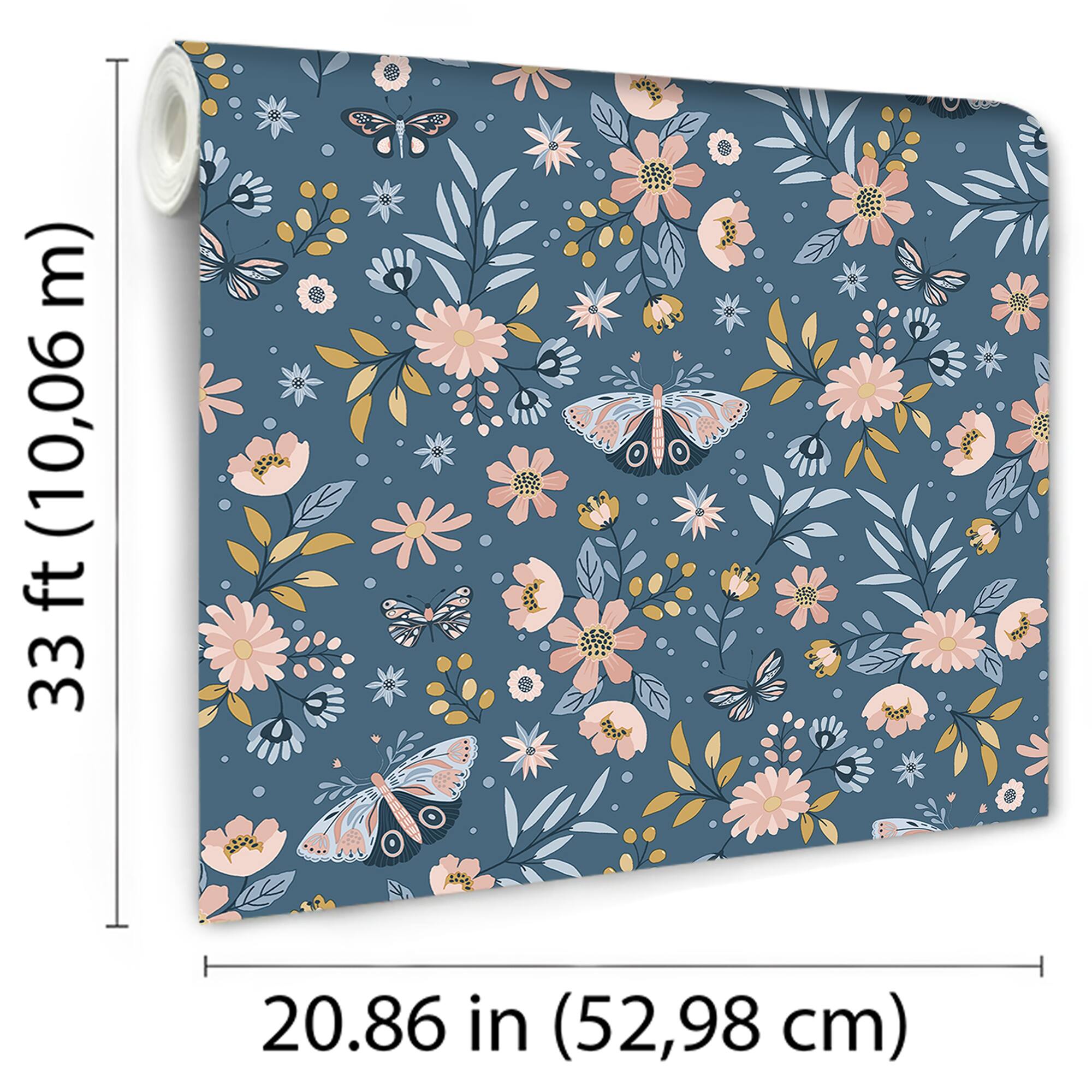 Designs Direct Whimsical Meadow Wallpaper